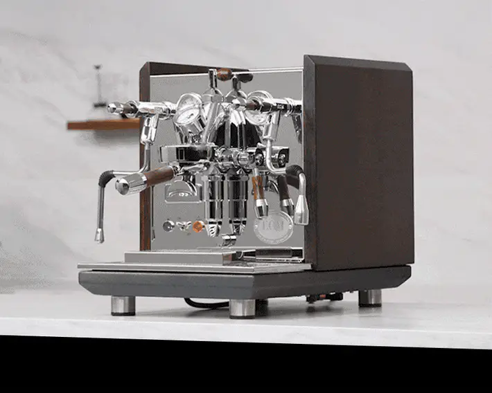Premium Coffee Machine Brewing at Home