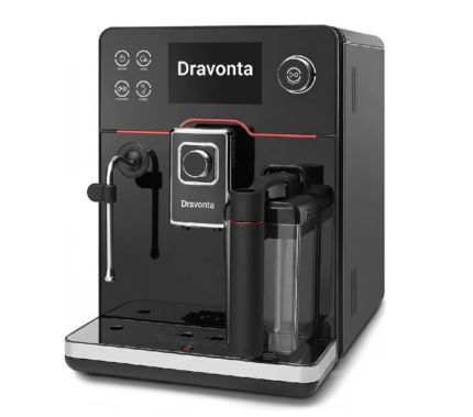 Dravonta Luxury Italian Fully Automatic Espresso Machine with 19 Customized